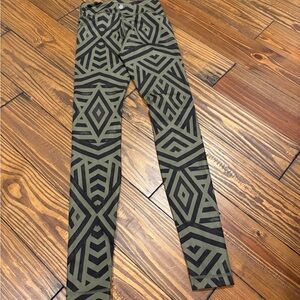 Lululemon Geometric Print Leggings Size 2